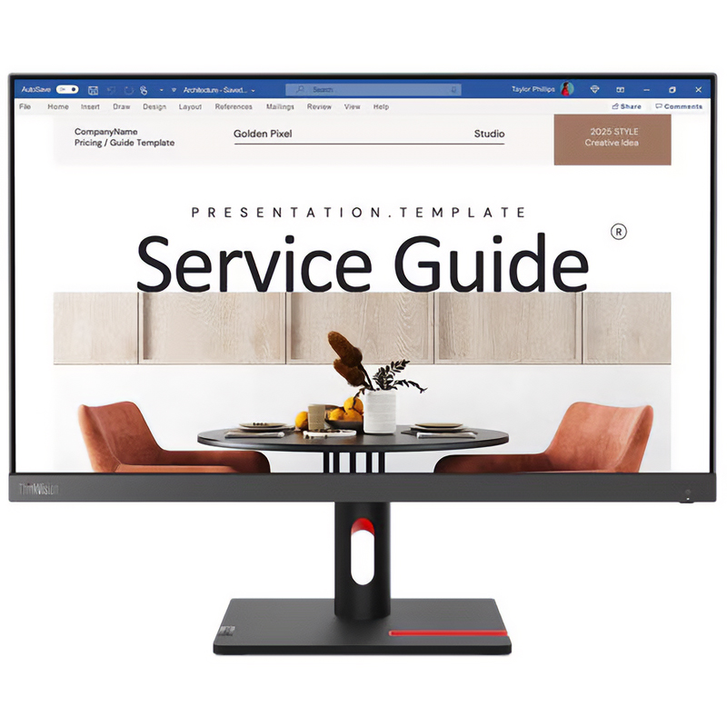 Lenovo ThinkVision S24i-30 23.8in FHD IPS 100Hz Monitor (63DEKAR3AU)