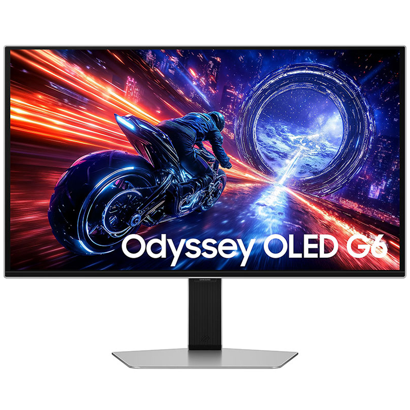 Samsung Odyssey G6 G60SF 27in QHD QD-OLED 500Hz G-SYNC Compatible Gaming Monitor (LS27FG602SEXXY)