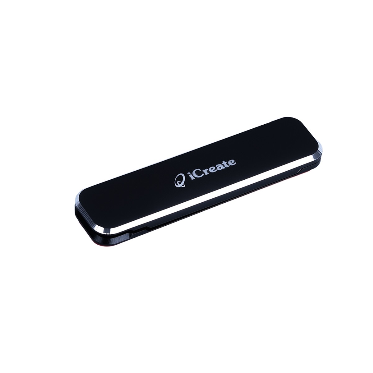 iCreate Ultra-Thin Holder Stand Mini Portable Kickstand for Smart Phone - Black
