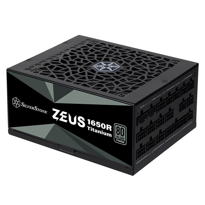 SilverStone 1650W Zeus 1650R 80+ Titanium Fully Modular PCIe 5 ATX 3.1 Power Supply (SST-ZU1650R-TM)