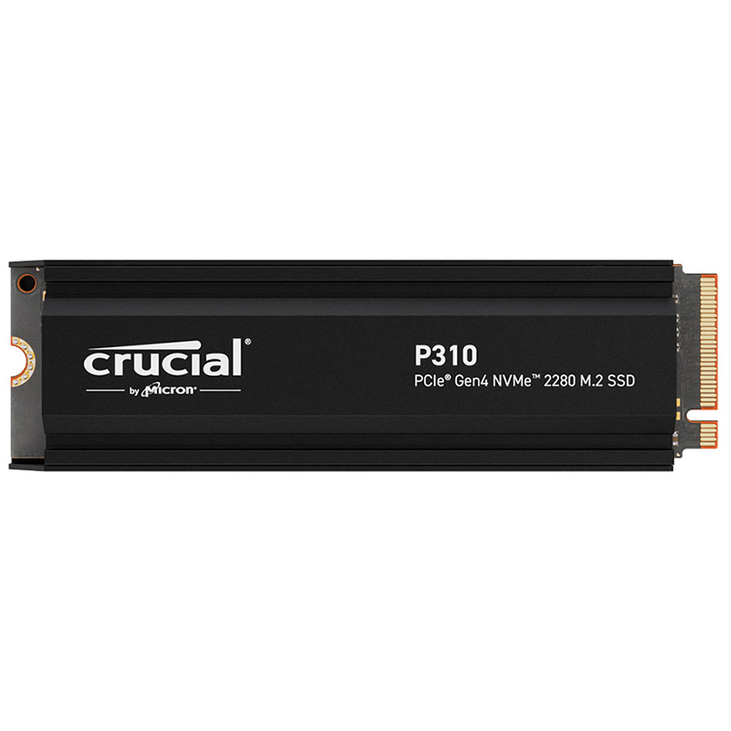 Crucial P310 2TB PCIe 4.0 M.2 NVMe 2280 SSD with Heatsink (CT2000P310SSD5)