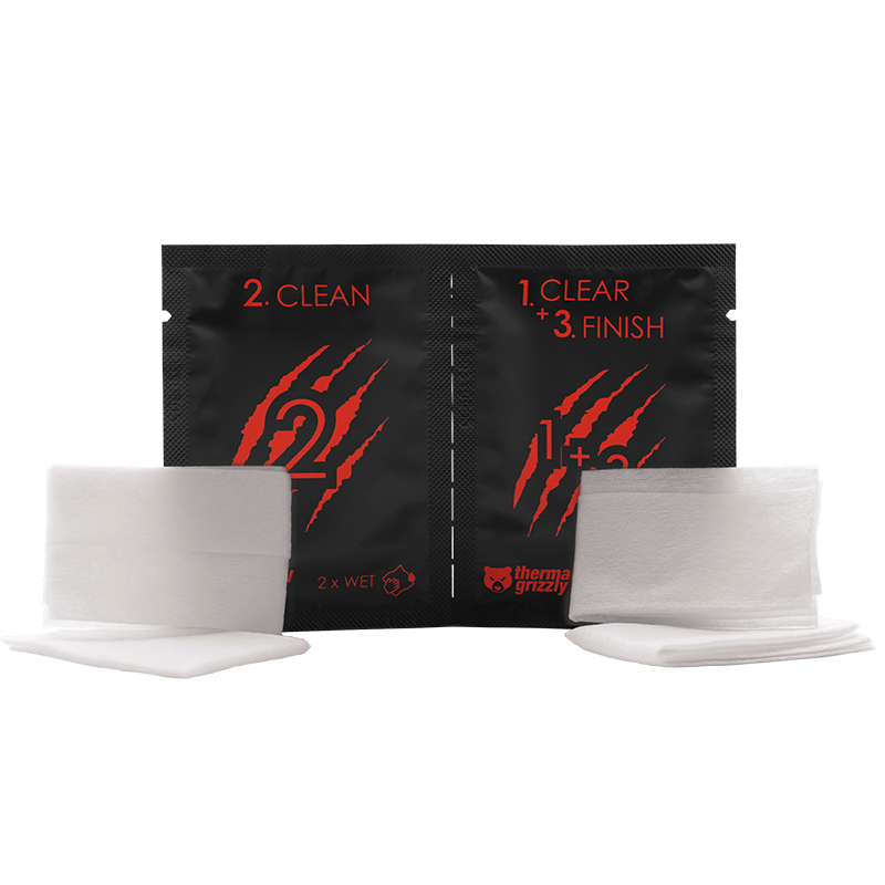 Thermal Grizzly Cleaning Wipes - 10x (TG-CW-10)
