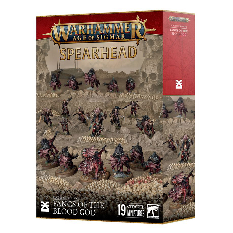 Games Workshop 70-837 Age of Sigmar: Spearhead: Blades of Khorne - Fangs of the Blood God