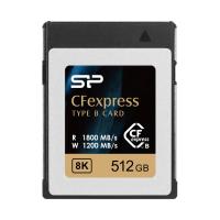 Silicon Power CFexpress Type B 512GB Memory Card, Up to 1800MB/s 8K RAW Video Recording