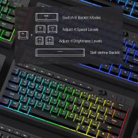 Keyboards-Redragon-K522-60-Wired-RGB-Membrane-Gaming-Keyboard-Compact-61-Keys-Linear-Mechanical-Feel-Switch-Keyboard-4-Extra-On-Board-Macro-Keys-Black-2