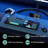 Keyboards-Redragon-K582-SE-Wired-RGB-Gaming-104-Keys-Mechanical-Mixed-Color-Round-PBT-Keycaps-Dynamic-16-8M-RGB-Backlit-Linear-Red-Switch-Keyboard-13