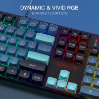 Keyboards-Redragon-K582-SE-Wired-RGB-Gaming-104-Keys-Mechanical-Mixed-Color-Round-PBT-Keycaps-Dynamic-16-8M-RGB-Backlit-Linear-Red-Switch-Keyboard-9