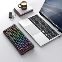 Keyboards-Redragon-K724-PRO-Wireless-Gasket-Gaming-Hype-Screen-Knob-81-Key-Mechanical-Keyboard-Easy-Control-1-14-TFT-Info-Display-5-Layer-Noise-Dampening-5