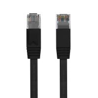 Cruxtec CAT6 UTP Flat Ethernet Cable 5m - Black (FC6-050-BK)