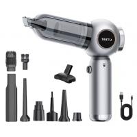 Keyboard Vacuum Cleaner Small Dust Blower Multipurpose,Easy to Us,Car Cleaner Mini Hand Held Duster for Auto Home (Silver)