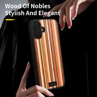 Phone-Cases-for-iPhone-16-Magnetic-Wood-Case-Unique-Classy-Shockproof-Protective-Cover-Compatible-with-MagSafe-Magnetic-Charging-Color-Wood-iPhone-16-10
