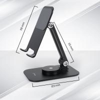 Phone-Holders-iCreate-Rotating-Metal-Holder-Stand-Foldable-Adjustable-for-Phone-and-Tablet-Black-20