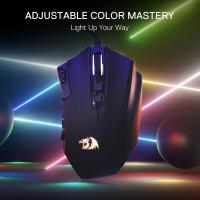 Redragon-M921-MMO-Gaming-Mouse-12400-DPI-High-Precision-Wired-RGB-Mice-18-Programmable-Buttons-12-Side-Macro-Keys-Software-Supports-3