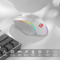Redragon-M991-Wireless-Gaming-Mouse-26000-DPI-3-Mode-Gamer-Mice-Rapid-Fire-Key-9-Macro-Buttons-Powerful-Capacity-and-RGB-Backlight-White-4