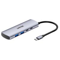 USB-Hubs-Unitek-uHUB-Q4-4-in-1-10Gbps-USB-C-Hub-with-2-USB-A-and-2-USB-C-Ports-H1112DGY01-2