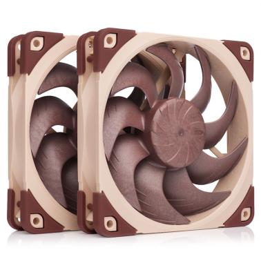 Noctua 120mm NF-A12x25 G2 SX2-PP PWM Fan - 2 Pack (NF-A12x25 G2 SX2-PP)