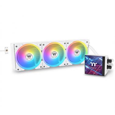 Thermaltake MAGFloe 360 Ultra 360mm ARGB AIO Liquid Cooler - Snow (CL-W433-PL12SW-A)