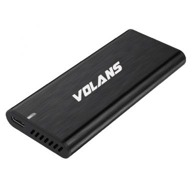 Volans Aluminium NVMe PCIe M.2 SSD to USB3.1 Gen 2 Type C Enclosure (VL-UCM2-S)