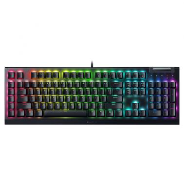Razer BlackWidow V4 X Mechanical Gaming Keyboard - Yellow Switch (RZ03-04701800-R3M1)