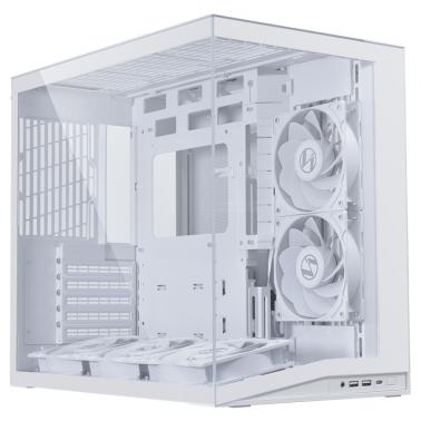 Lian Li O11D MINI V2 Flow TG ATX Case - White (PC-O11DMIV2FW)