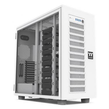 Thermaltake AX700 TG Super Tower XL-ATX Case - Snow (CA-11B-00F6WN-00)