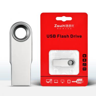 USB flash drive with large capacity and high-speed USB flash drive for engraved files SYCU 32G-silver