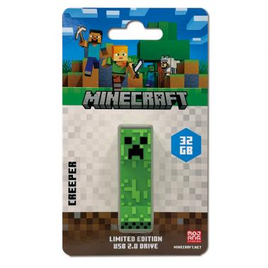 Verbatim 32GB Minecraft Collector's Edition USB 2.0 Flash Drive - Creeper (66979)