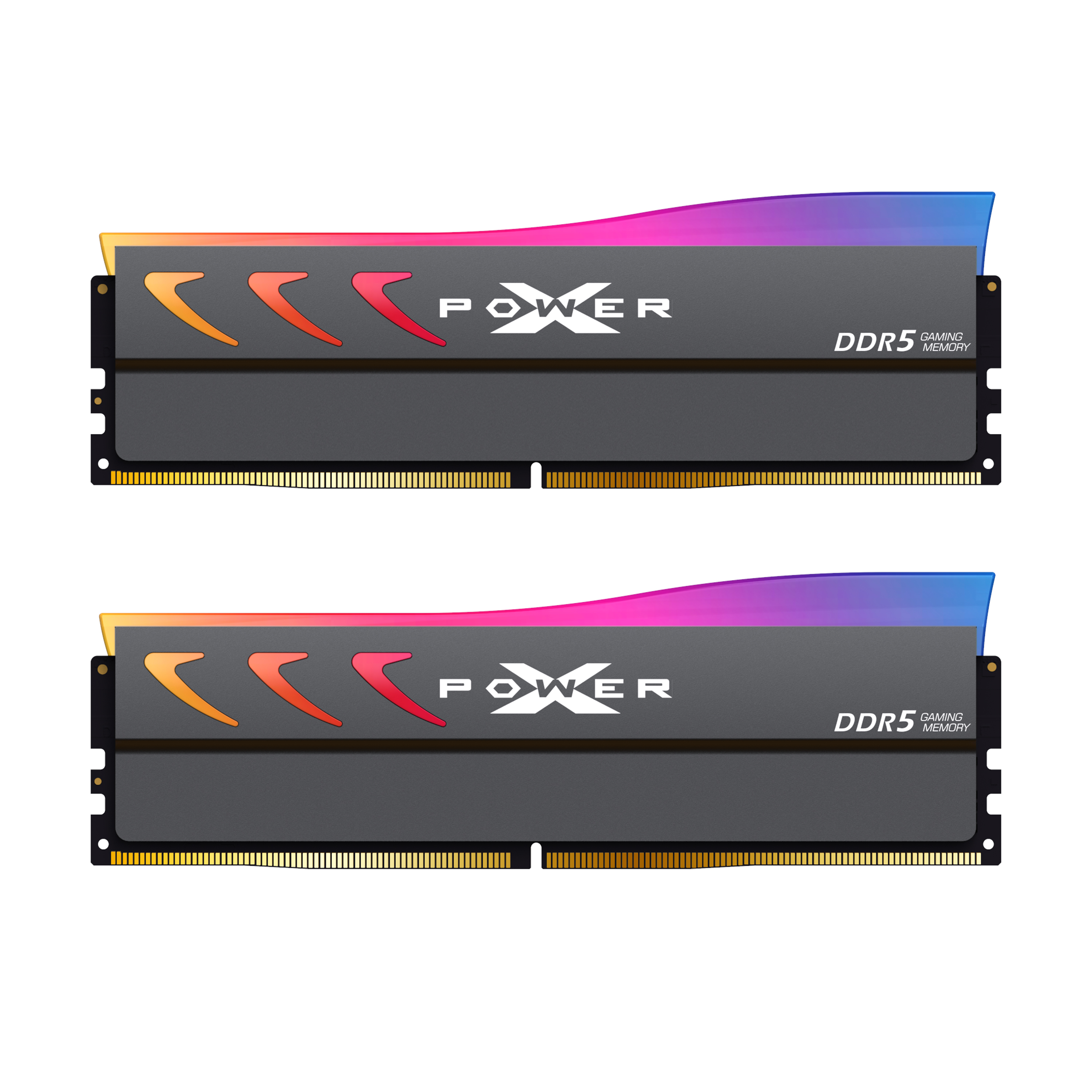 Silicon Power XPOWER STORM 32GB (2x16GB) CL36  RGB DDR5 6000MHz Gaming Memory Supports Intel XMP/AMD EXPO UDIMM Desktop PC Computer RAM Memory, Grey