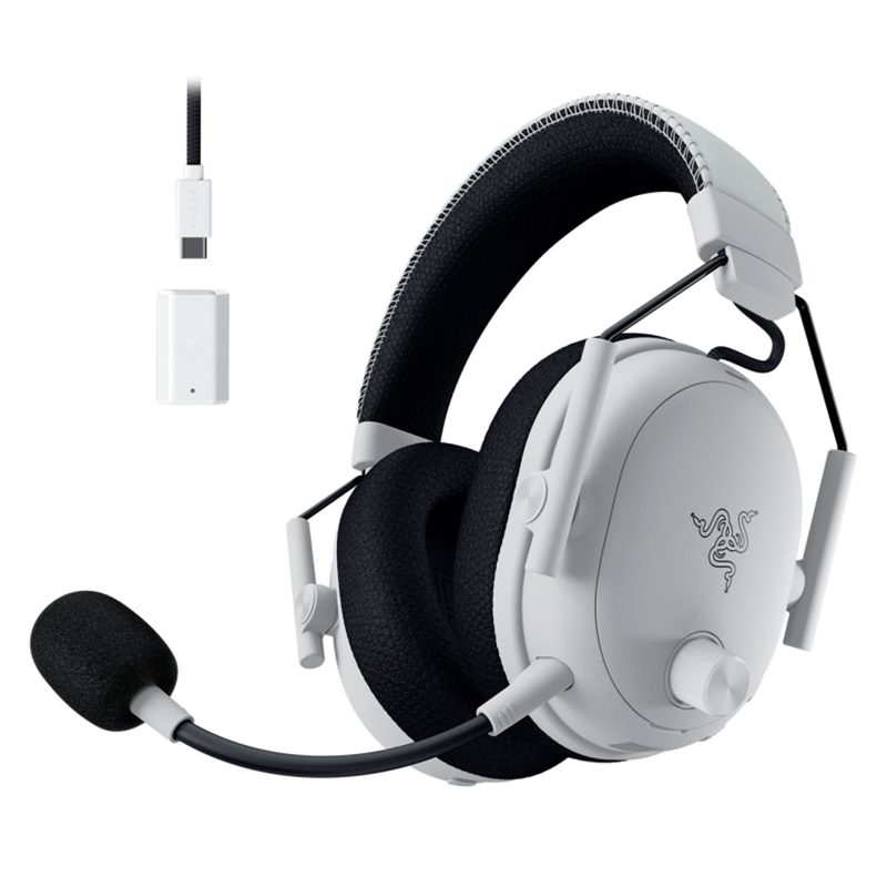 Razer BlackShark V3 Pro Wireless ANC Esports Headset - White Edition (RZ04-05400200-R3M1)
