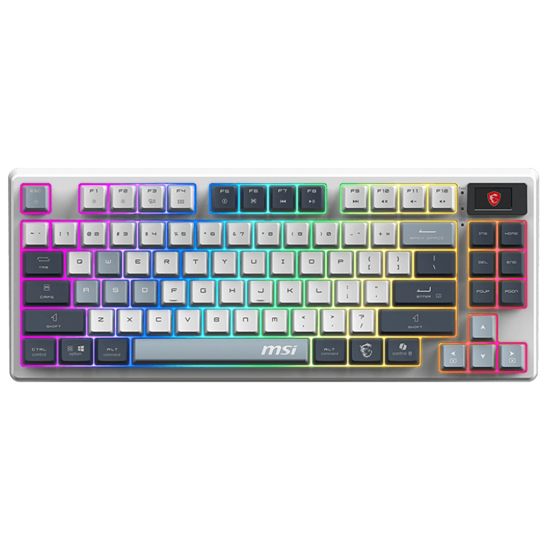 MSI Forge GK600 TKL Wireless Sky Gaming Keyboard (FORGE GK600 TKL W SKY US)