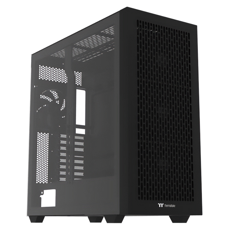 Thermaltake AX500 Steel + TG Full Tower E-ATX Case - Black (CA-11D-00F1WN-00)