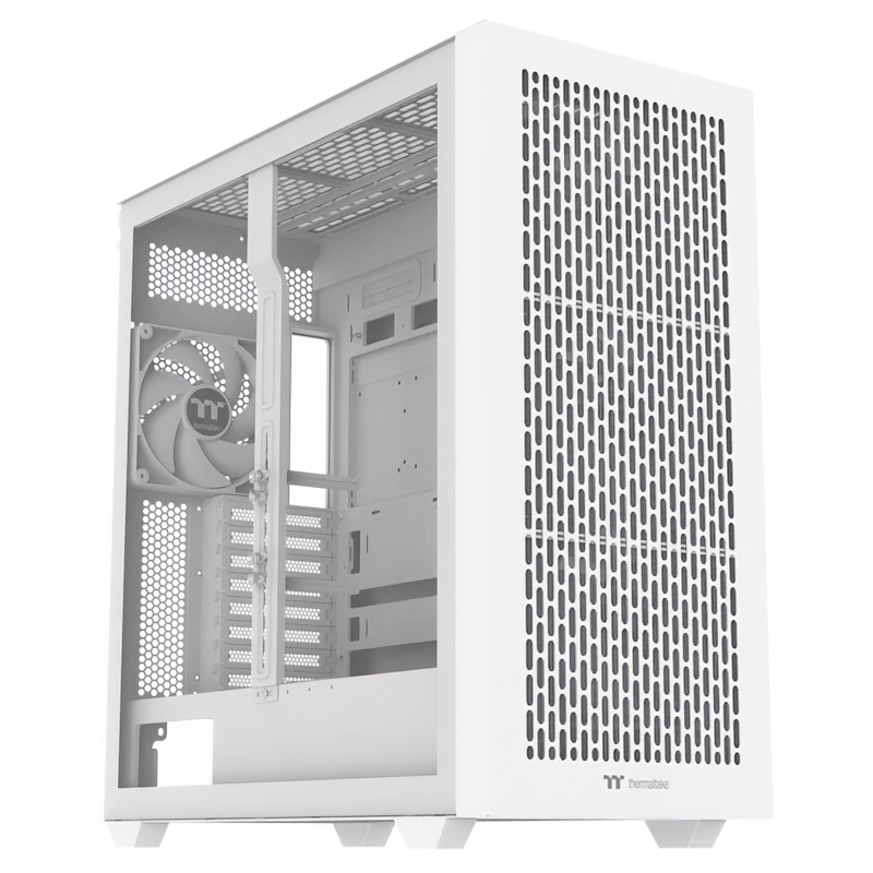 Thermaltake AX500 Steel + TG Full Tower E-ATX Case - Snow (CA-11D-00F6WN-00)