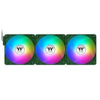 Thermaltake CT140 EX ARGB Standard Blades 140mm PWM Racing Green Fan - 3 Pack (CL-F222-PL14RG-A)