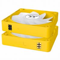 140mm-Case-Fans-Thermaltake-CT140-EX-Reverse-Blades-ARGB-140mm-PWM-Bumblebee-Fan-3-Pack-CL-F227-PL14BB-A-1