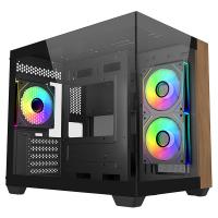 Cooler Master Elite 481 Wood micro-ATX Case (E481-KHNN-S00)
