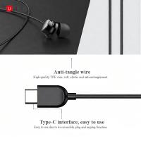 Headphone-Accessories-UiiSii-HM9C-In-Ear-Type-C-Heavy-Bass-In-Line-Music-Call-Earphones-White-8