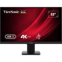 ViewSonic 32in 4K UHD VA Ergonomic Monitor with USB-C and Built-in Speakers (VG3208U-4K)
