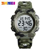 Children's multifunctional waterproof outdoor student electronic watch 1548-armygreen