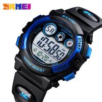 Smart-Watches-Multi-functional-waterproof-children-s-watch-with-colorful-LED-luminous-transparent-case-personalized-student-electronic-watch-1451-black-blue-2