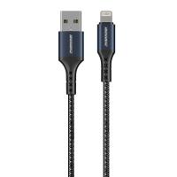 Rockrose Sparta AL Nano USB-A to Lightning Fast Charging Cable - 50cm (RRCS27L)