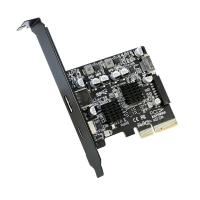 USB-Expansion-Cards-Simplecom-PCIe-x4-to-4-Port-USB-3-2-Gen-II-10Gbps-Type-C-and-Type-A-with-Front-Panel-USB-3-0-and-USB-C-Key-A-Expansion-Card-EC315-1