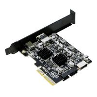 USB-Expansion-Cards-Simplecom-PCIe-x4-to-4-Port-USB-3-2-Gen-II-10Gbps-Type-C-and-Type-A-with-Front-Panel-USB-3-0-and-USB-C-Key-A-Expansion-Card-EC315-2