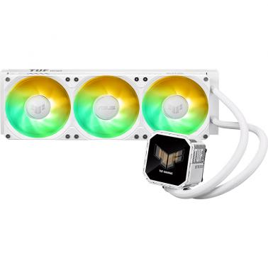 Asus TUF Gaming LC III 360 ARGB LCD AIO Liquid CPU Cooler - White (TUF GAMING LC III 360 ARGB LCD WHT)