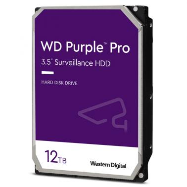 Western Digital 12TB Purple Pro 3.5in SATA 7200RPM Surveillance Hard Drive (WD122PURP)