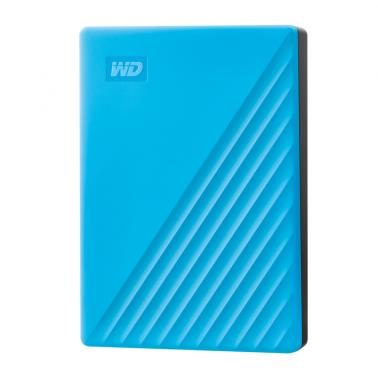 Western Digital 6TB My Passport Portable External Hard Drive - Sky Blue (WDBR9S0060BBL-WESN)