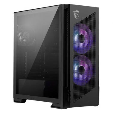 MSI MPG Velox 300R Airflow PZ Mid-Tower E-ATX Case - Black (MPG VELOX 300R PZ)
