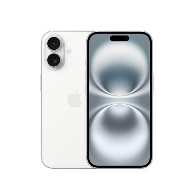 Apple iPhone 16 128GB - White (MYE93X/A)