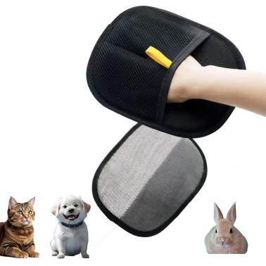 Pet Hair Removal Gloves, 2025 pet Hair Remover, electrostatic Gloves pet Hair, pet Grooming Gloves, cat and Dog Hair Remover Reusable Pet Hair Remover