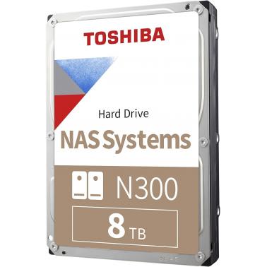 Toshiba 8TB NAS Internal Hard Drive HDD – CMR 3.5 Inch SATA 6Gb/s 7200 RPM 512MB Cache for RAID Network Attached Storage (HDWG780AZSTA)