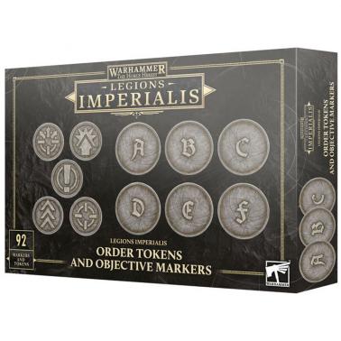 Games Workshop 03-85 Horus Heresy: Legions Imperialis: Order Tokens and Objectives Markers (99122699033)